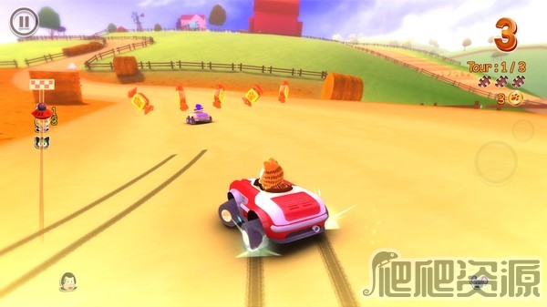 加菲猫卡丁车(图1)